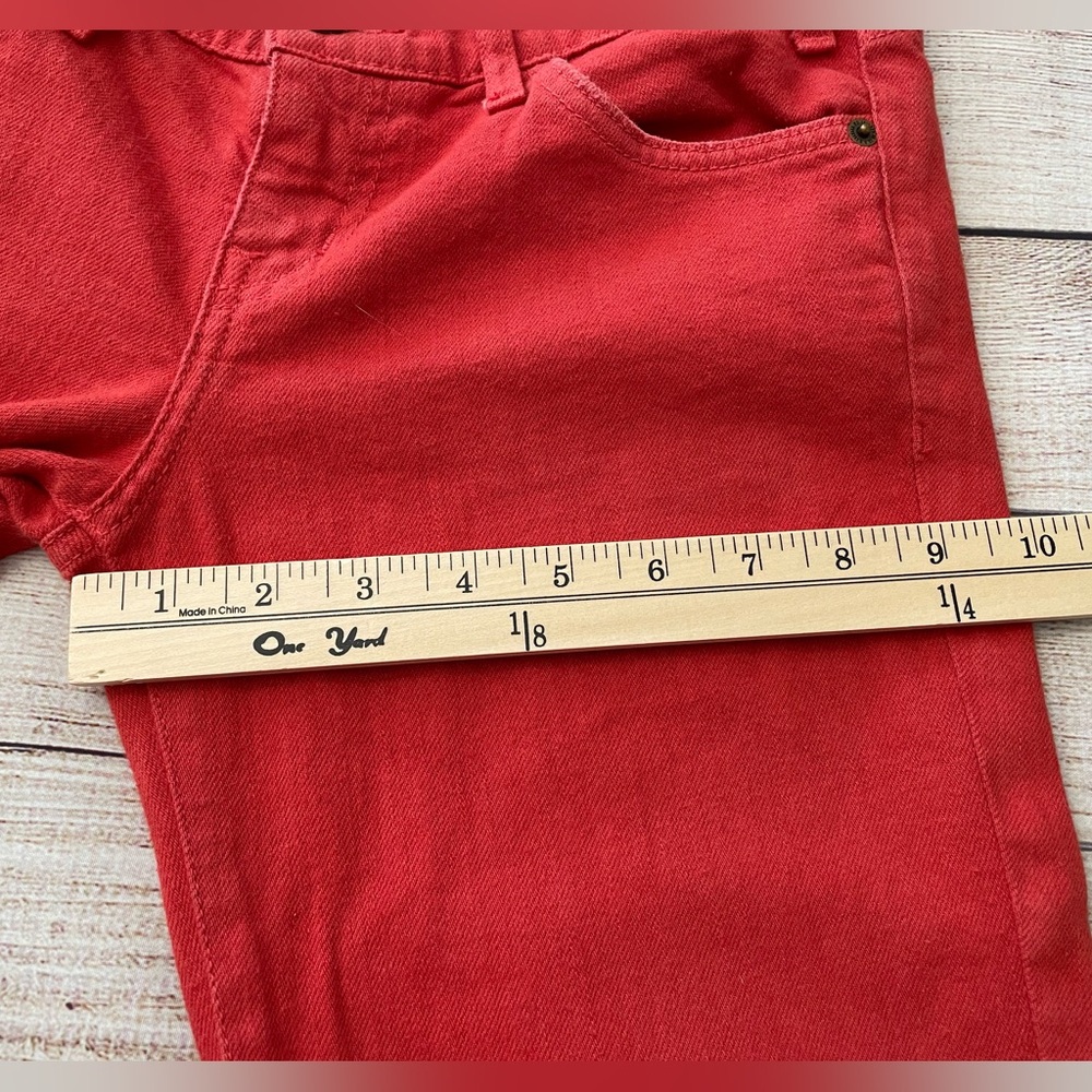 Current Elliott Women’s Stiletto Jeans Size 26 Cayenne Red - Picture 11 of 12